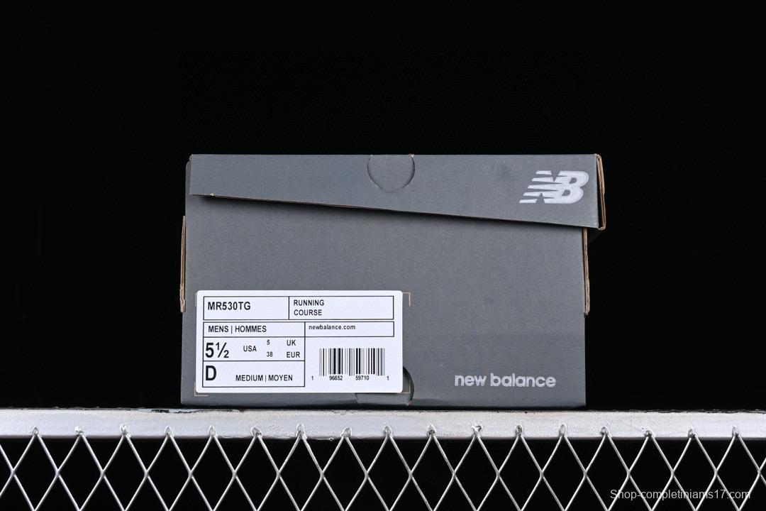 New Balance 530 Series Leather Distressed Retro Casual Running Shoes - MR530TG