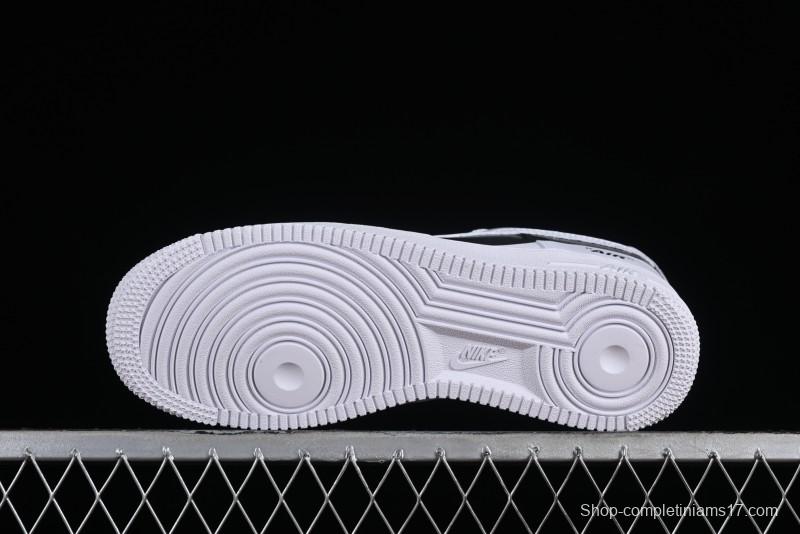 Nike Air Force 1 '07 Low Casual Sneakers with Double Swoosh Design - DD8959-100