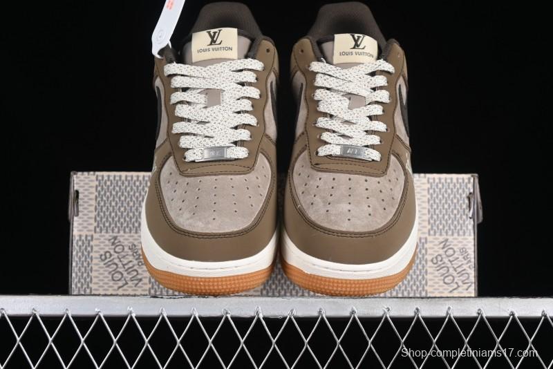 Nike Air Force 1 '07 Low LV Collaboration - Light Brown Casual Sneakers - BA8806-224