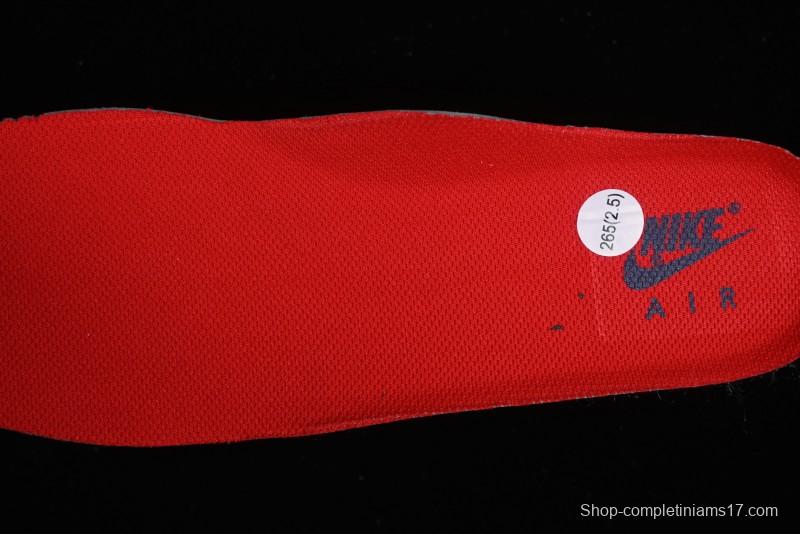 Nike Air Force 1 '07 Low White Blue Red Casual Shoes - CZ9164-100