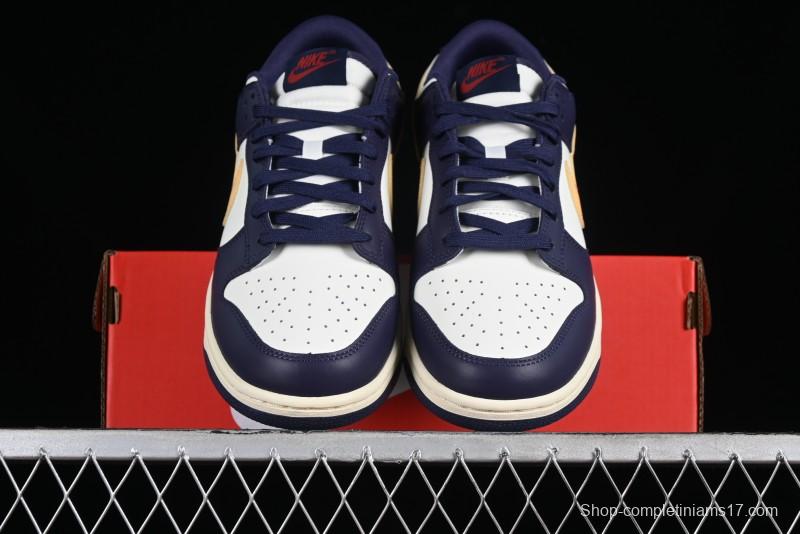 Nike Dunk Low Retro Navy Blue SB Low-Top Casual Skate Shoes - FV8106-181