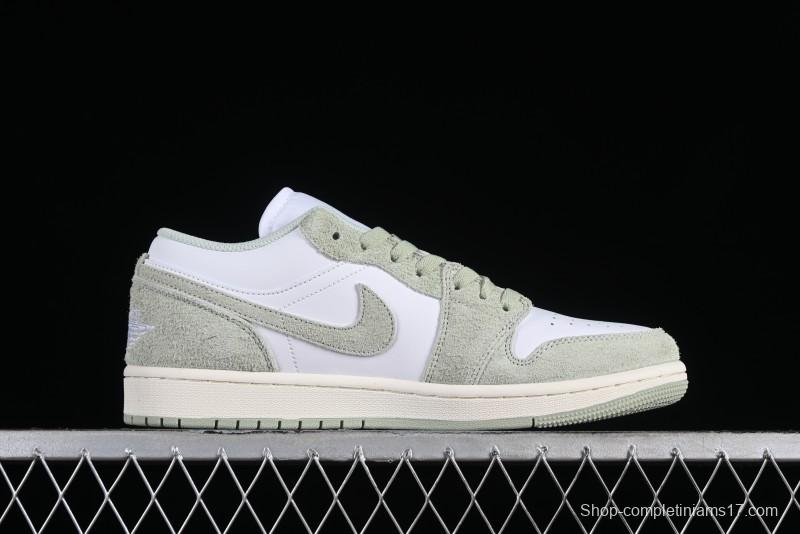 Nike Air Jordan 1 Low AJ1 Apple White Green Low-Top Lifestyle Basketball Shoes - FN5214-131