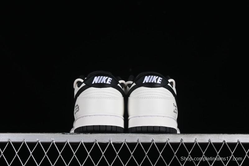 Nike Dunk Retro Saml Panda Mischief Low-Top Casual Sneakers with SB Lace and Retro Black-White Design - DD1391-100
