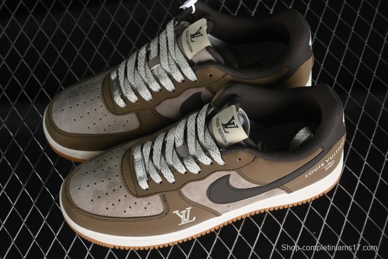 Nike Air Force 1 '07 Low LV Collaboration - Light Brown Casual Sneakers - BA8806-224
