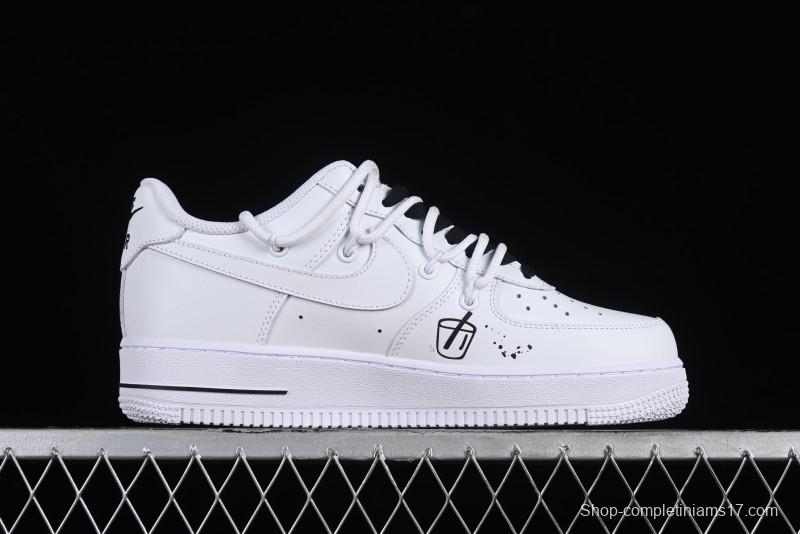Nike Air Force 1 '07 Low Graffiti Casual Sneakers - CV9879-541