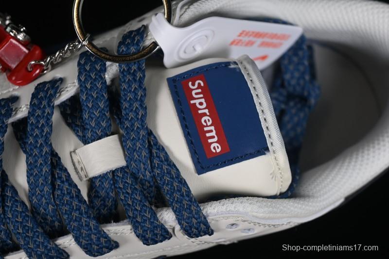 Supreme x Nike SB Dunk Low Casual Skate Shoes with Zoom Air Cushion - DQ1098-335