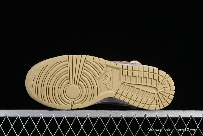 Nike Dunk Low Panda Prank Universe Exploration - Star Exploration Mocha SB Strap Low-top Casual Skate Shoes - DV0833-100