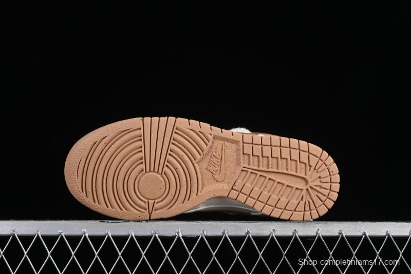 Nike Dunk Low Next Nature "Hemp" Mischievous Doll Soy Milk Bear Maillard Simple and Versatile SB Lace-Up Low-Top Casual Sneakers - DD1873-200