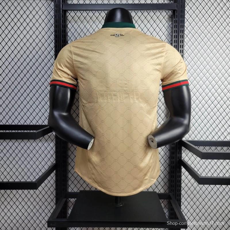 Player Version 24/25 AC Milan x Gucci Golden 125th Anniversary Jersey