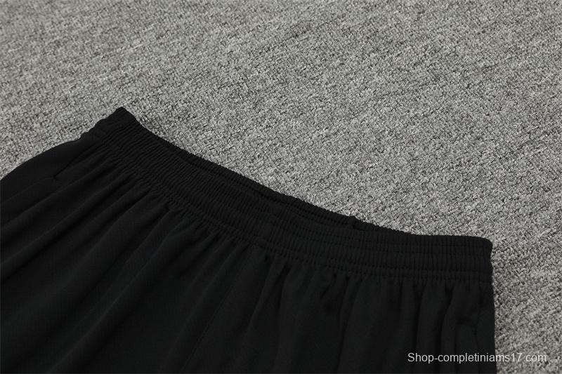 24/25 AC Milan Black Short Sleeve Jersey+Shorts