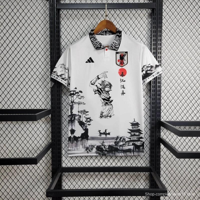 2024 Japan Zasuke Uchija White Special Jersey