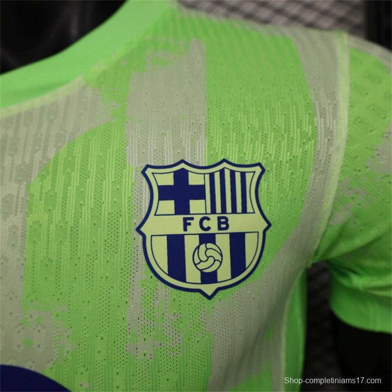 24/25 Player Version Barcelona x Coldplay Third Jersey