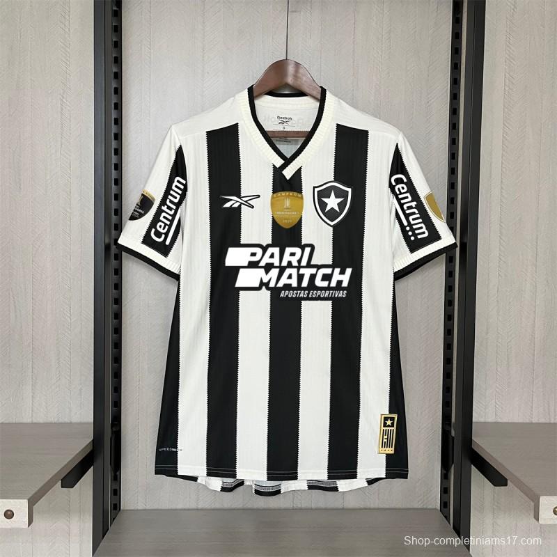 24/25 Botafogo Home Campeão Libertadores Jersey