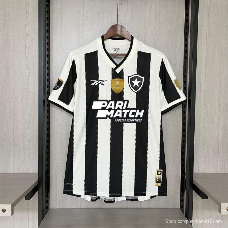 24/25 Botafogo Home Campeão Libertadores Jersey