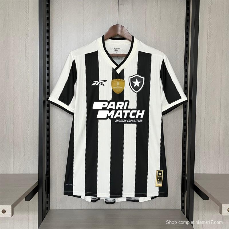 24/25 Botafogo Home Campeão Libertadores Jersey