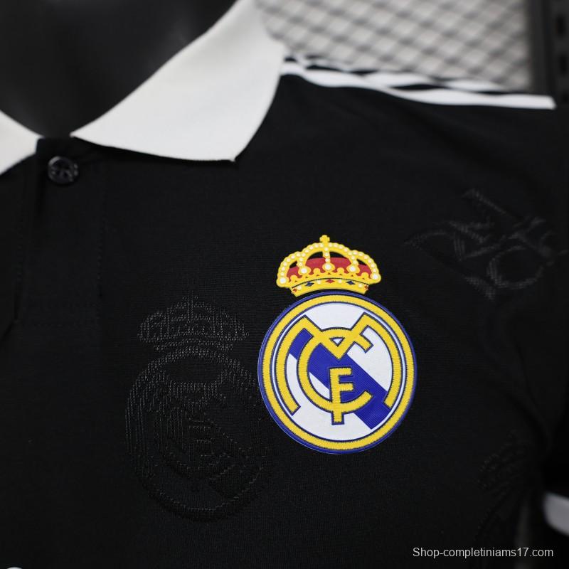 Player Version 24/25 Real Madrid Black Pre-Match Jersey