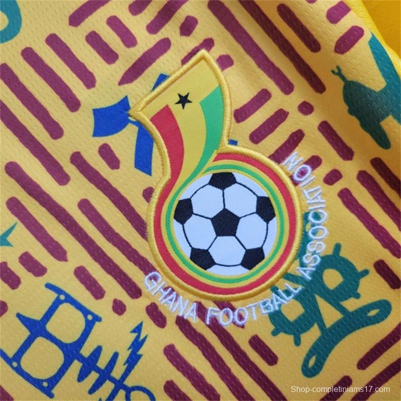 2024 Ghana Yellow Training Jersey