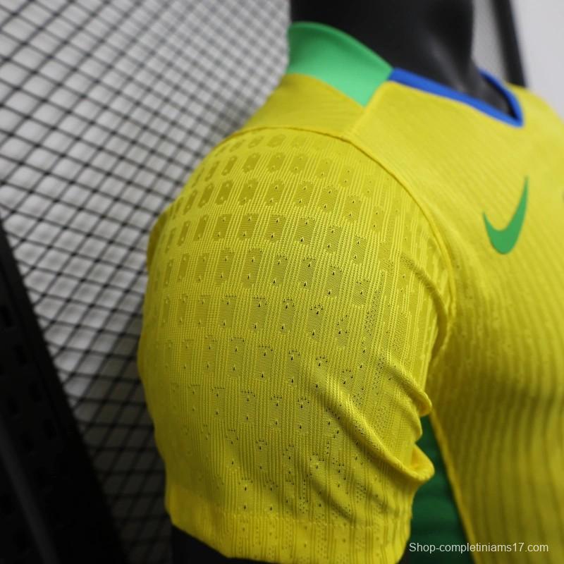 25/26 Player Version Brazil Yellow Jersey