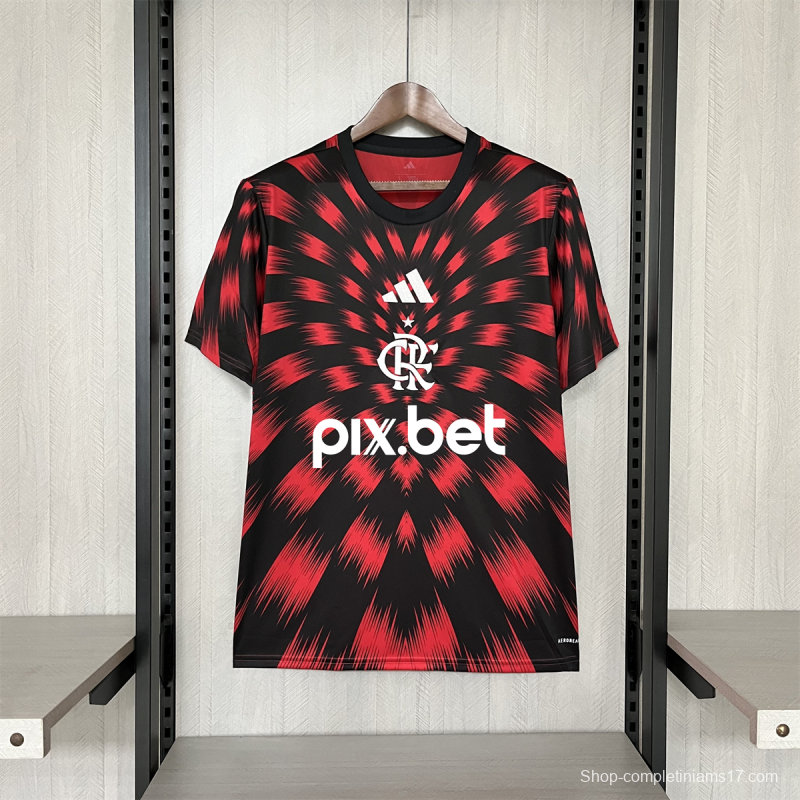 25/26 Flamengo Pre-match All Sponsor S-XXXXL