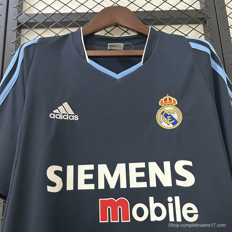 03/04 Retro Real Madrid Away Jersey