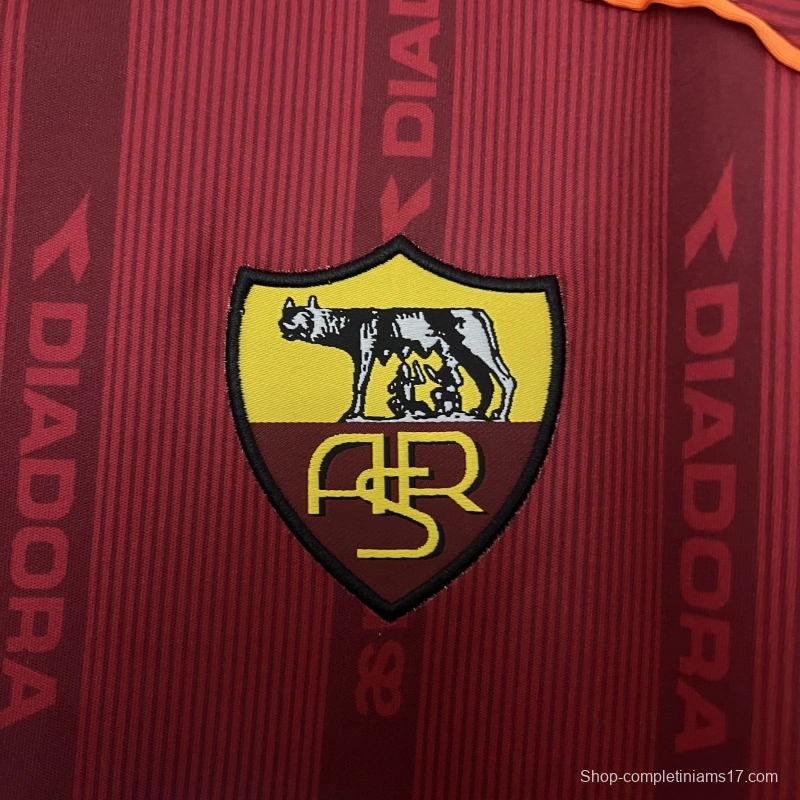 99/00 Retro Roma Home Jersey