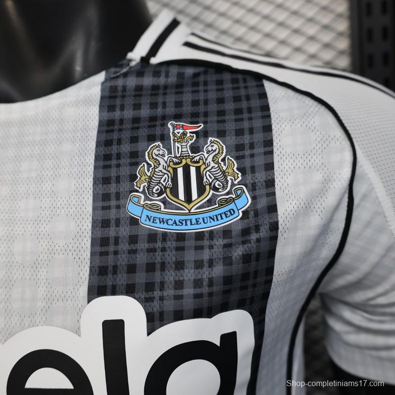 Player Version 25/26 Newcastle United Home Jersey