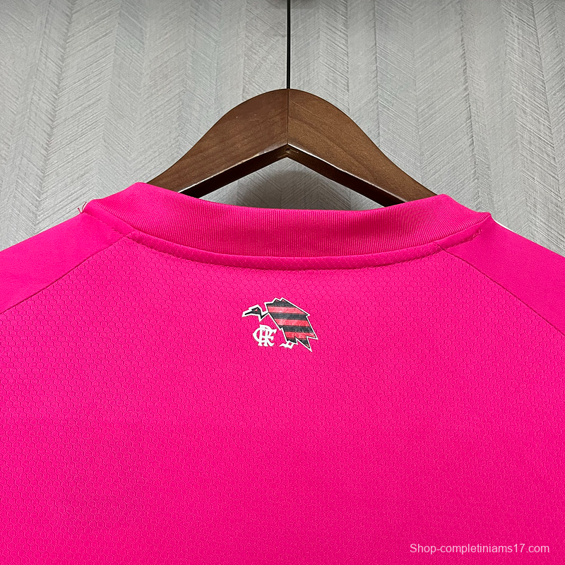 25/26 Flamengo Goalkeeper Pink Jersey S-XXXXL