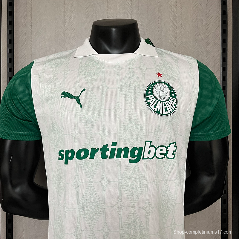 25/26 Player Version Edition Palmeiras Away S-XXXXL Jersey