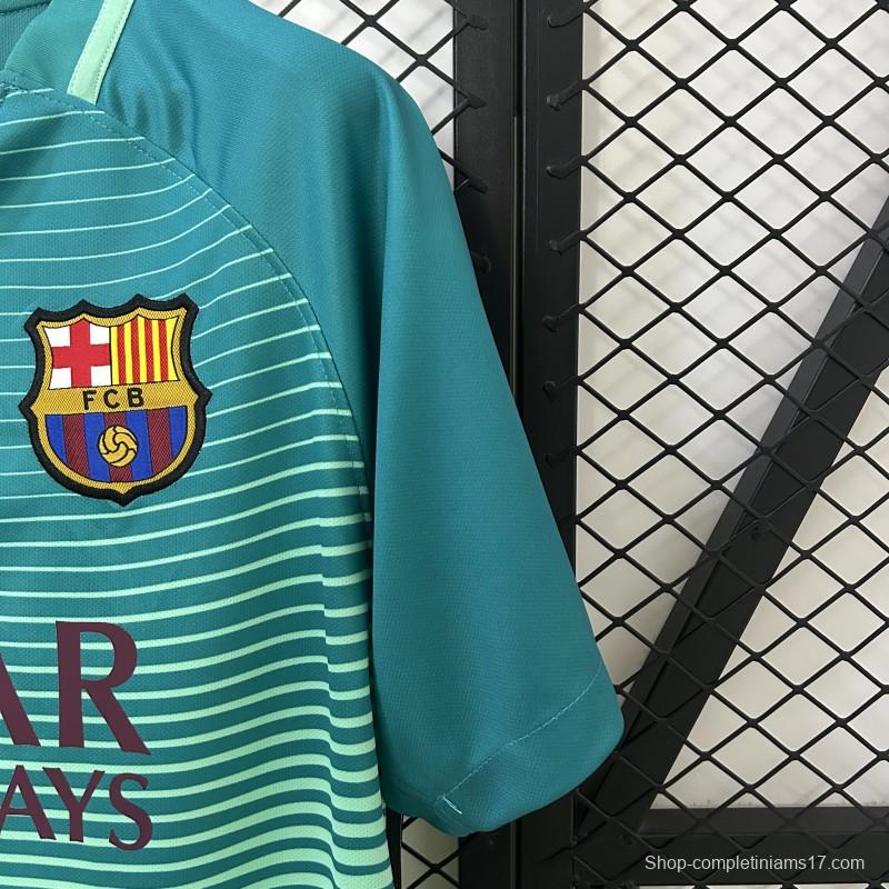 16/17 Retro Barcelona Third Jersey