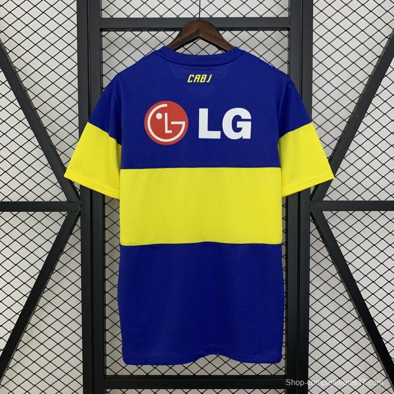 11/12 Retro Boca Juniors Home Jersey