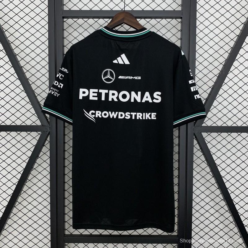 2025 F1 Formula AMG Black T-Shirt
