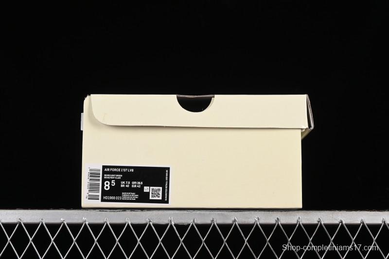 Supreme x Nike Air Force 1 '07 Low Collaborative Sneakers in Youthful Green - HD1968-023