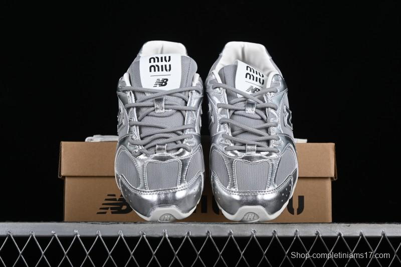 MiuMiu x New Balance 530 Low-Top Classic Retro Casual Running Shoes - 530