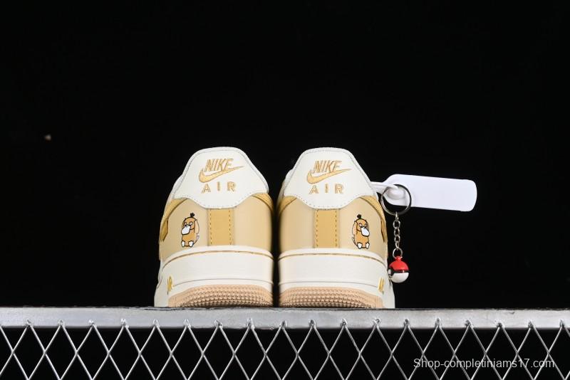 Nike Air Force 1'07 Low "Psyduck" Casual Sneakers - DB3301-661