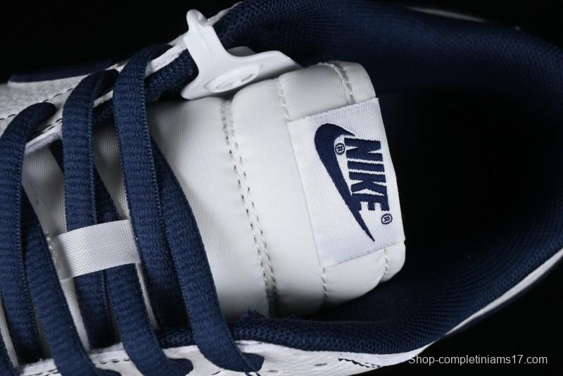 Nike Supreme x SB Dunk Low Collaboration - Navy Blue Anniversary High-End Custom Low-Top Casual Skate Shoes - DY1503-005