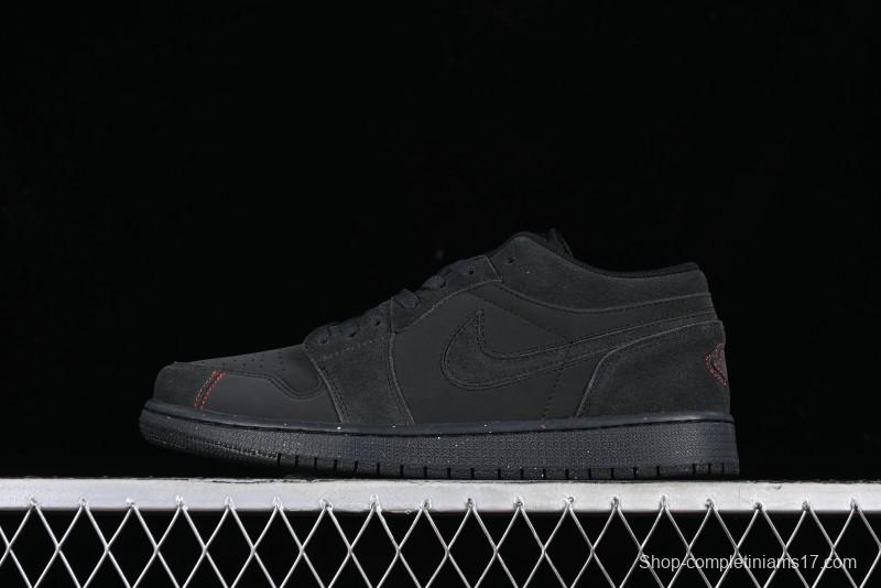 Nike Air Jordan 1 Low SE Craft "Dark Smoke Grey" Casual Sneakers - FD8635-001