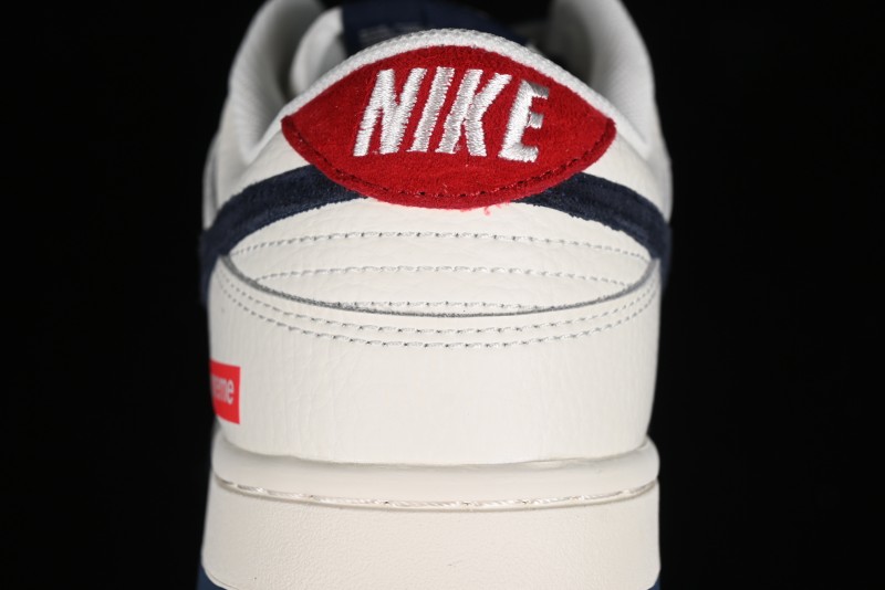 Nike SB Dunk Low Supreme Collaboration Anniversary Custom Low-Top Casual Skate Shoes - FC1688-142