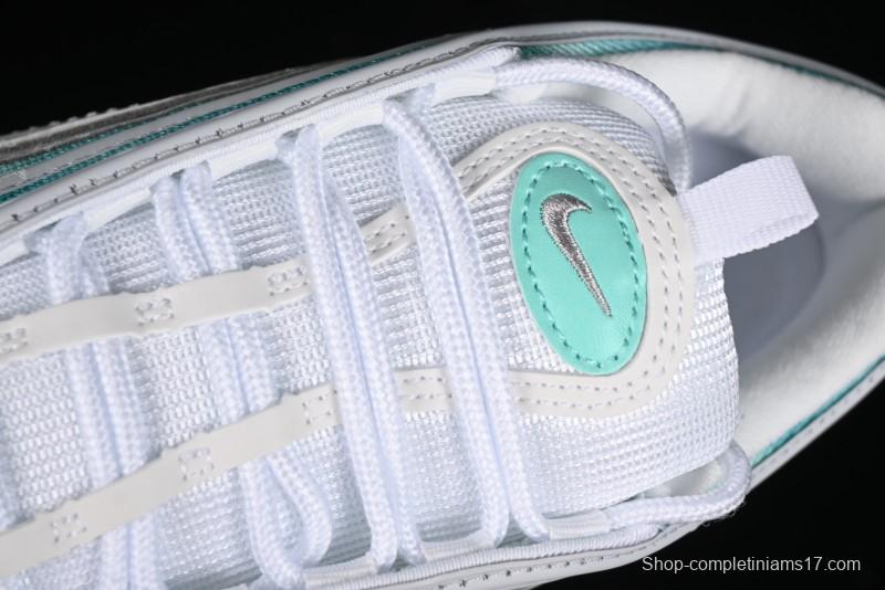 Nike Air Max 97 Custom Full-Sole Air Cushion Retro Bullet Running Shoes - 921826-101