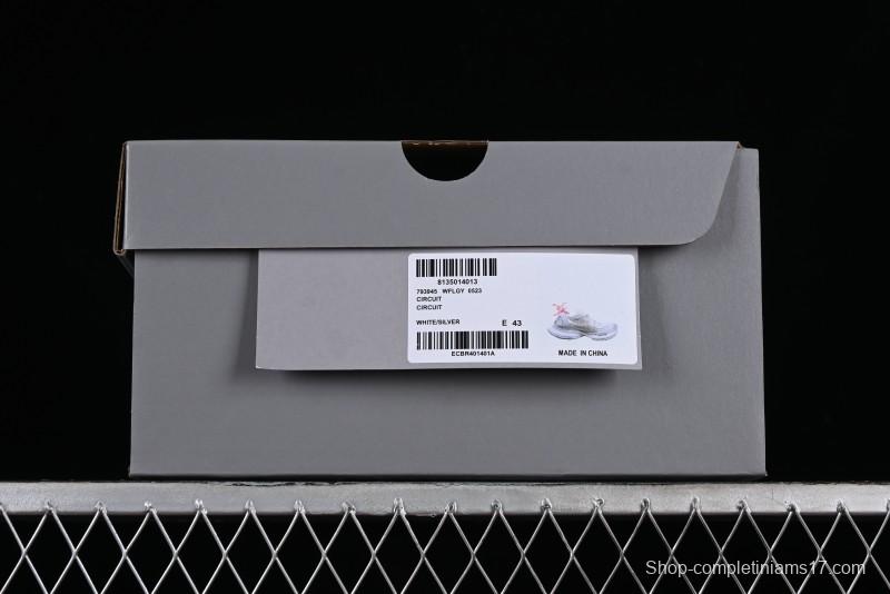 Balenciaga Circuit Lightweight Distressed Print Round-Toe Fashion Casual Shoes - WFLGY0523