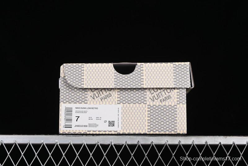 Nike SB Dunk Low LV Collaboration - Denim Patchwork Anniversary High-End Custom Low-Top Casual Sneakers - JH8310-956