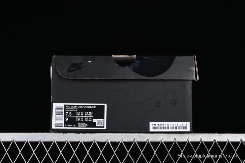 Nike ACG Mountain Fly 2 Low SP Outdoor Hiking Shoes with GORE-TEX and React Foam - FZ3311-100