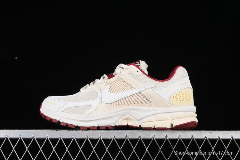 Nike Zoom Vomero 5 Retro Casual Running Shoes with EVA Midsole Cushion - HF0737-111