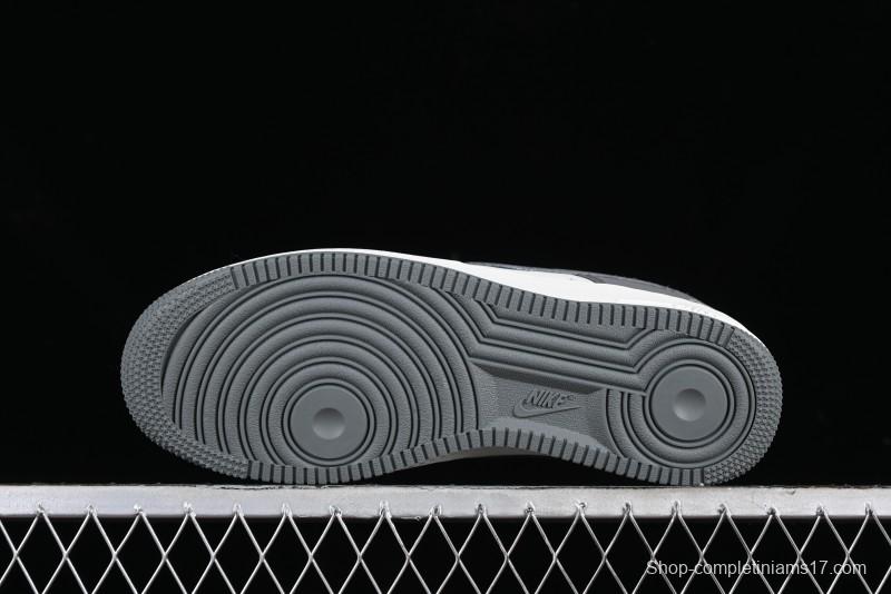 Nike Air Force 1 '07 Low "SHARK" Casual Sneakers with Full-Length Air Cushion - DB3301-220