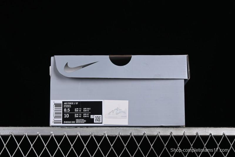 Nike Air Force 1 '07 Low Anime Theme Broken Swoosh Custom Spray Casual Sneakers - ZH0316-020
