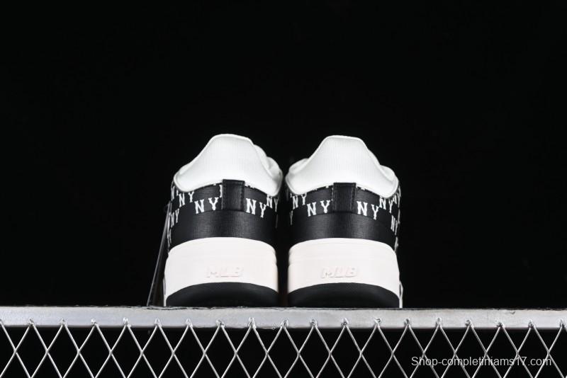 MLB Chunky Liner New York Yankees Hook & Loop Lightweight Platform Sneakers with 6cm Height Increase - 3ASXLM13N50BKS