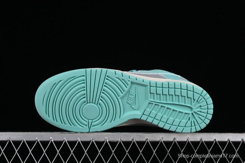 Nike SB Dunk Low BAPE Collaboration - Beige Grey Indigo Anniversary Custom Low-Top Casual Skate Shoes - BB8969-003