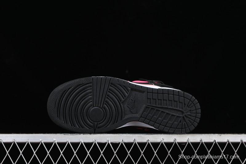 Nike Dunk Low SB Raspberry Mousse Pink Strap Casual Skate Shoes - CW1590-100