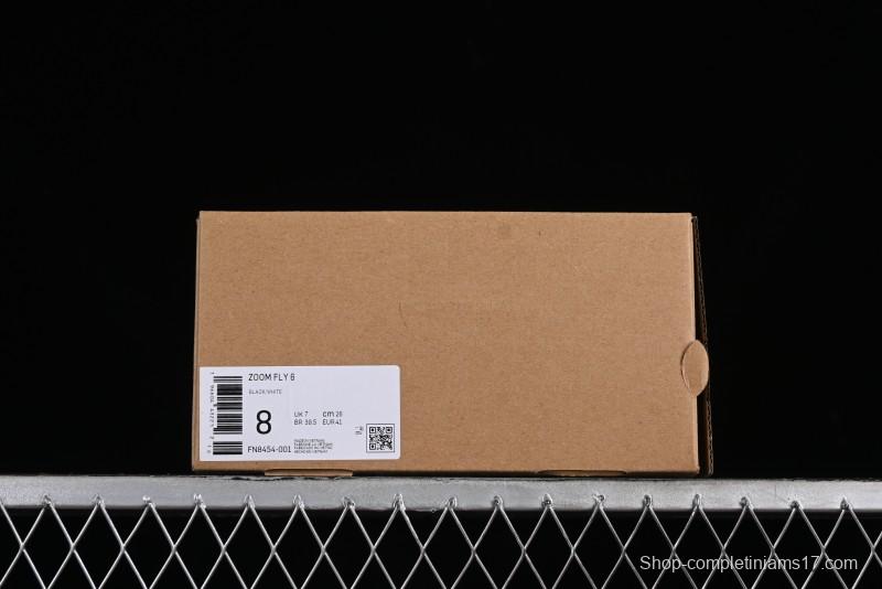 Nike Zoom Fly 6 Running Shoes with Flyknit Material and Carbon Fiber Plate for Superior Elasticity - FN8454-001