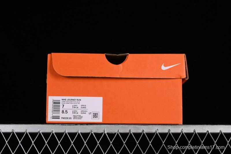 Nike Journey Run 2024 Low-Top Casual Running Shoes with Shock Absorption Anti-Slip and Wear-Resistant Design - FN0228-101