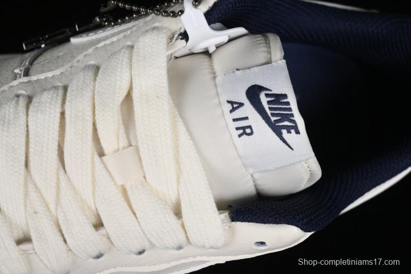 Nike Air Force 1 '07 Low LV Collaboration - Off White Double Swoosh Casual Sneakers - XZ6188-002